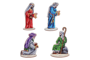 Набір заготовок для вишивки бісером "Різдво Христове" Вертеп_100