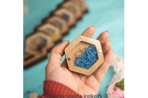 Набір міні органайзерів для бісеру "Сота" FLZB-109