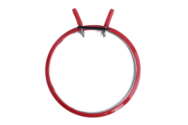 Самозап'ялюючі (пружинні) п'яльця NURGE, 126 мм, червоні